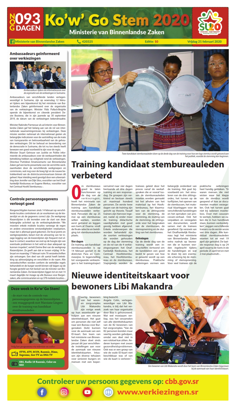 Verkiezingskrant Editie 10