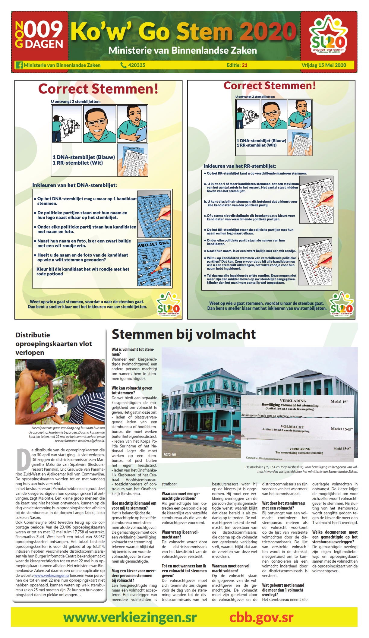 Verkiezingskrant Editie 21