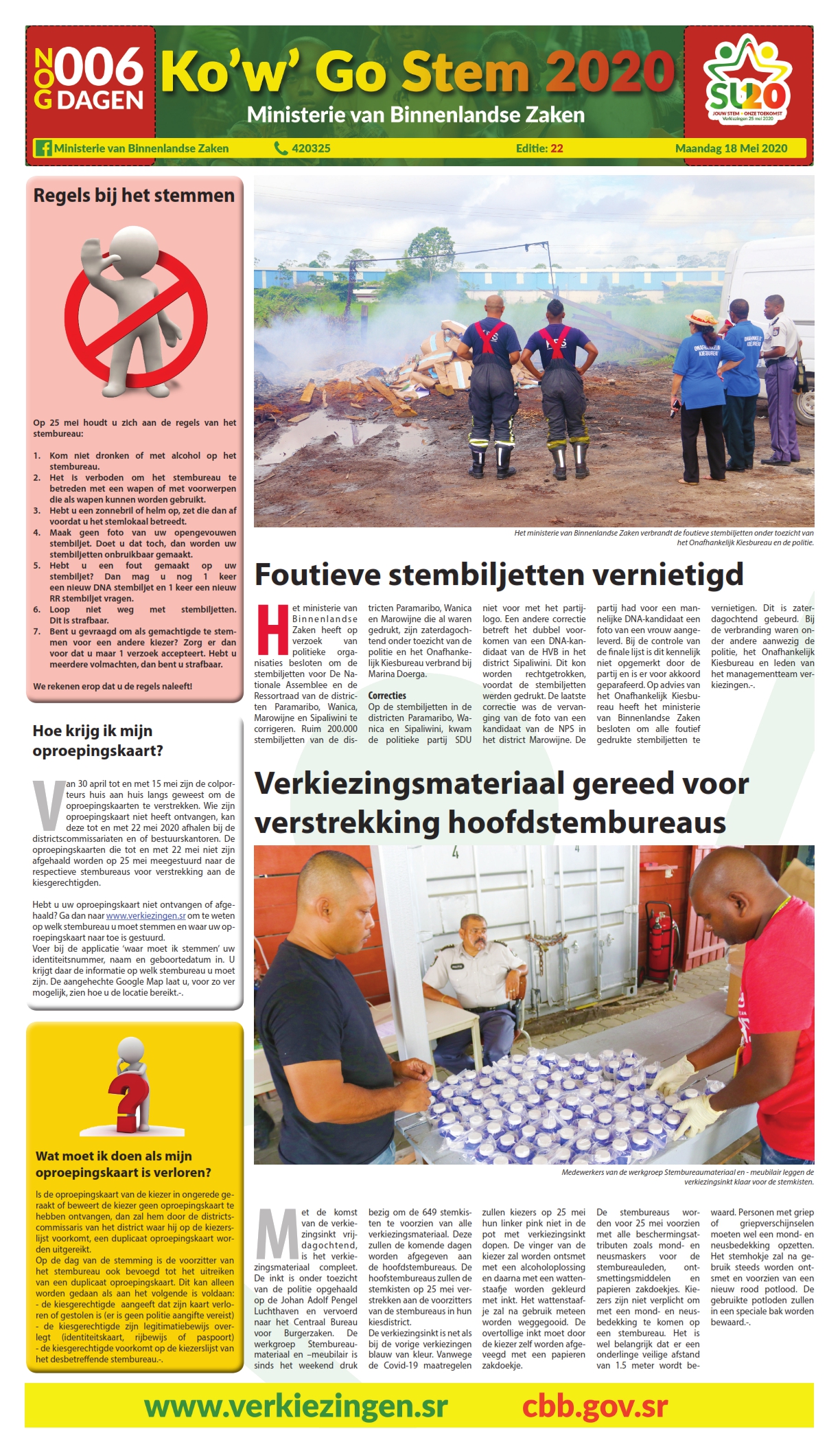 Verkiezingskrant Editie 22