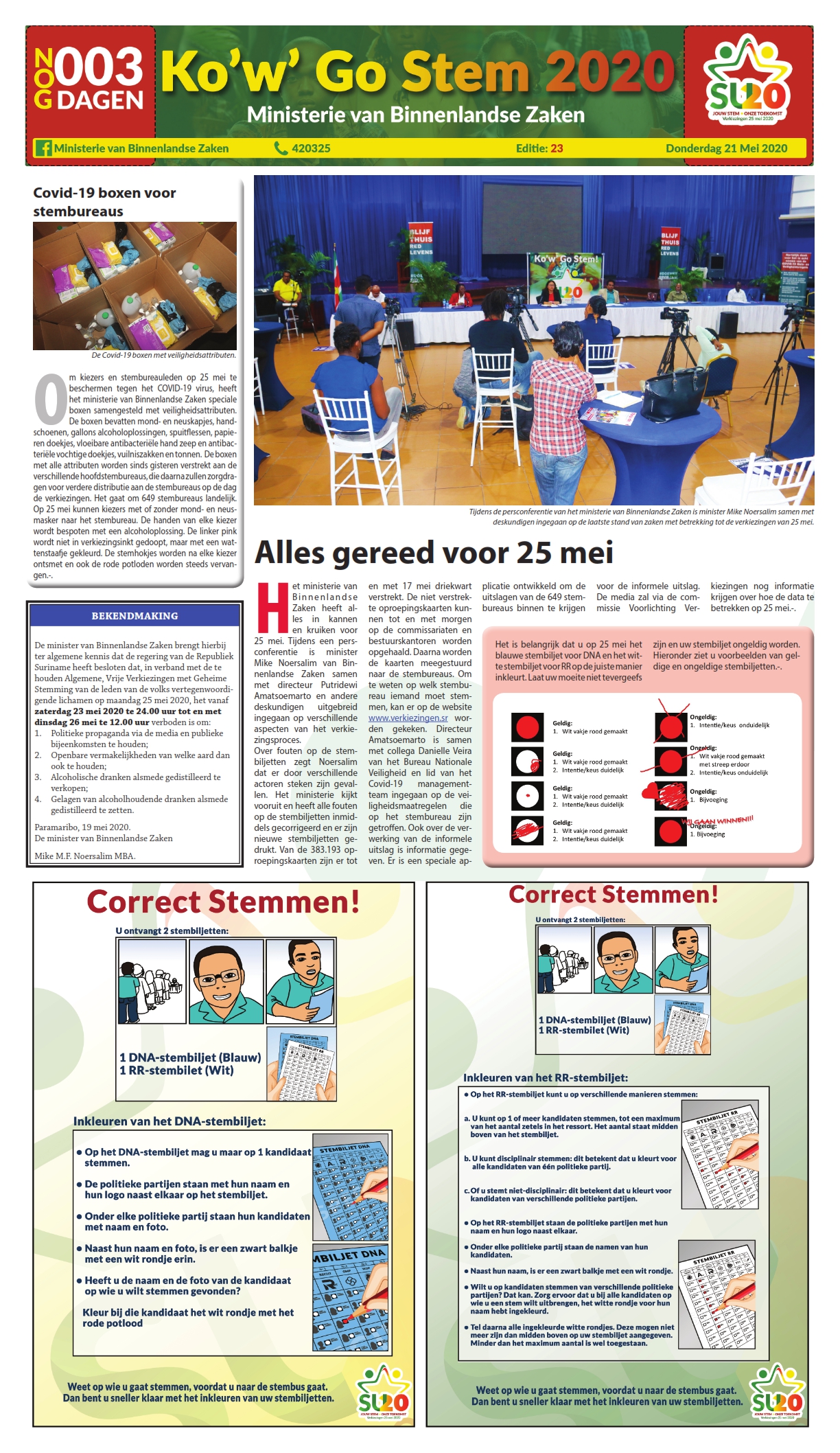 Verkiezingskrant Editie 23